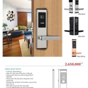 KHÓA ĐIỆN TỬ KAIMI HL123